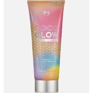 Coco glow, self tanner medium-dark, pure romance